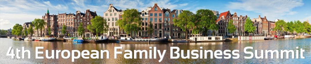 Amsterdam - the 4th European Family Business Summit