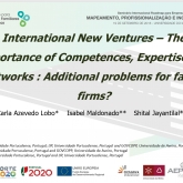 Novo documento "International New Ventures – The Importance of Competences, Expertise and Networks : Additional problems for family firms?"