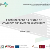 Novo documento "A comunicação e a gestão de conflitos nas empresas familiares"