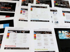 Desenvolvimento do site